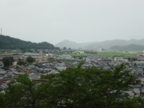 View from Izushi castle